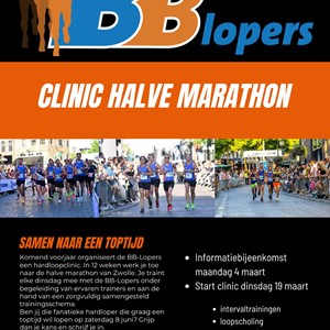 Halve Marathon Clinic