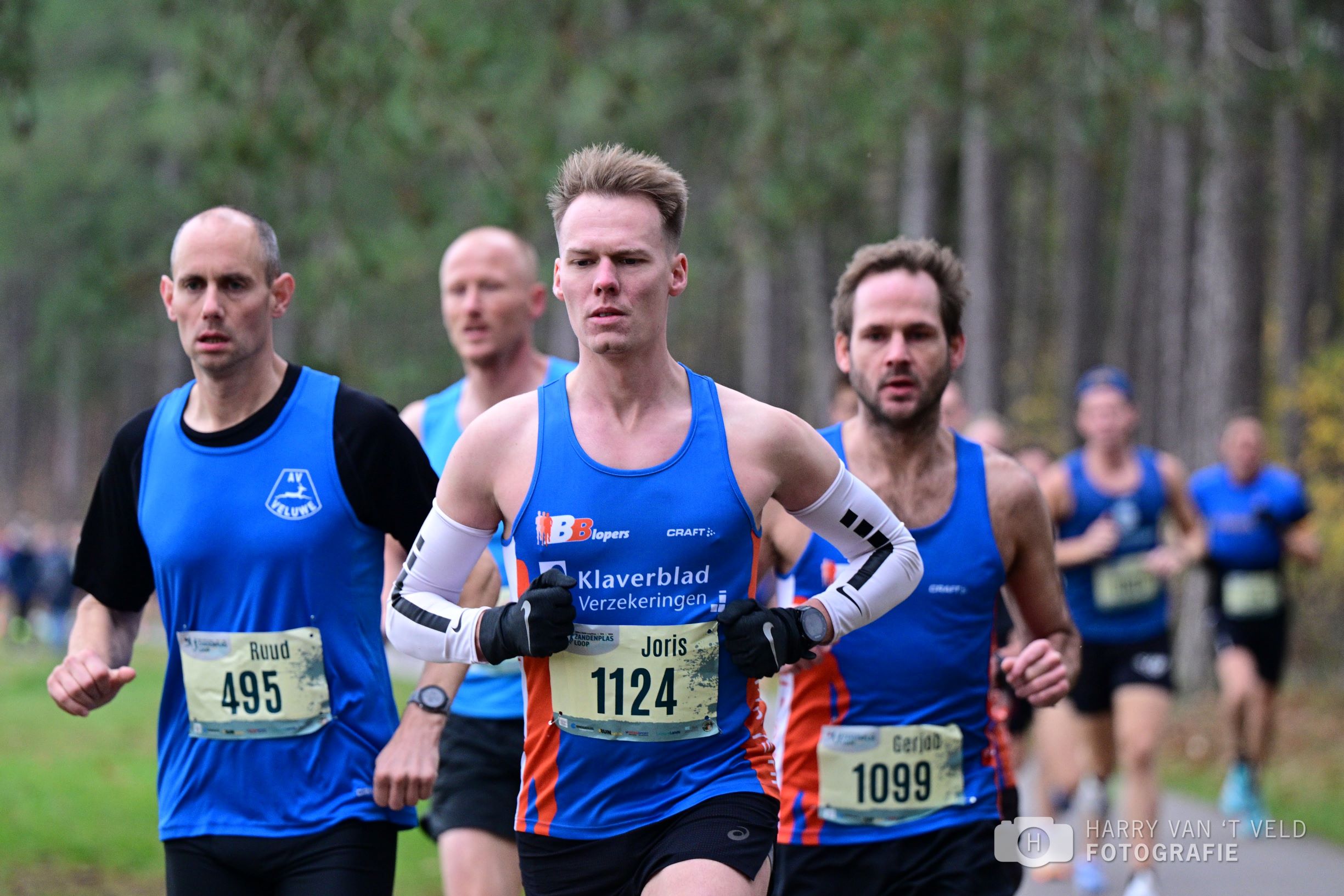PR regen bij de Zandenplasloop 2024