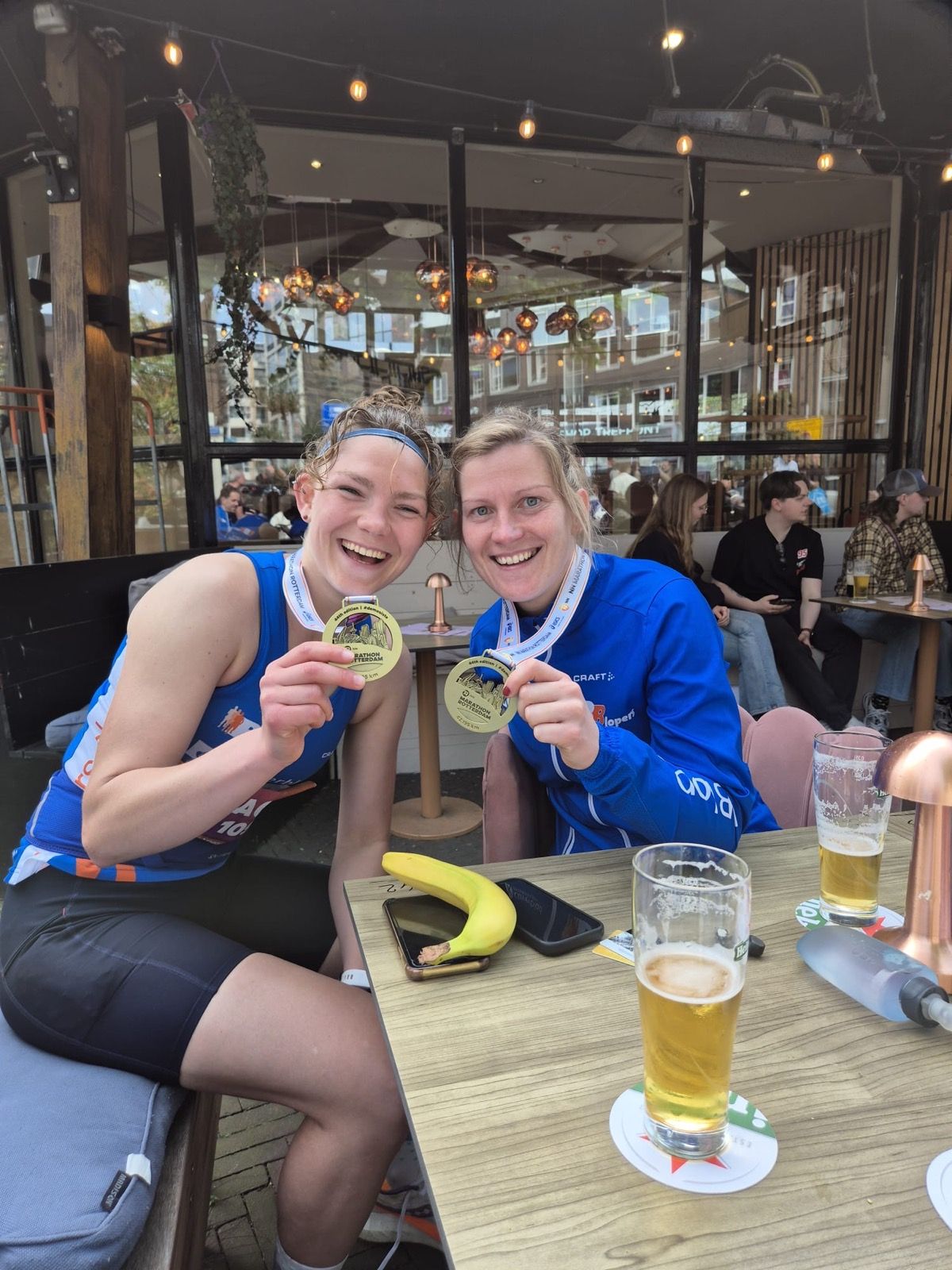Marathon strijders