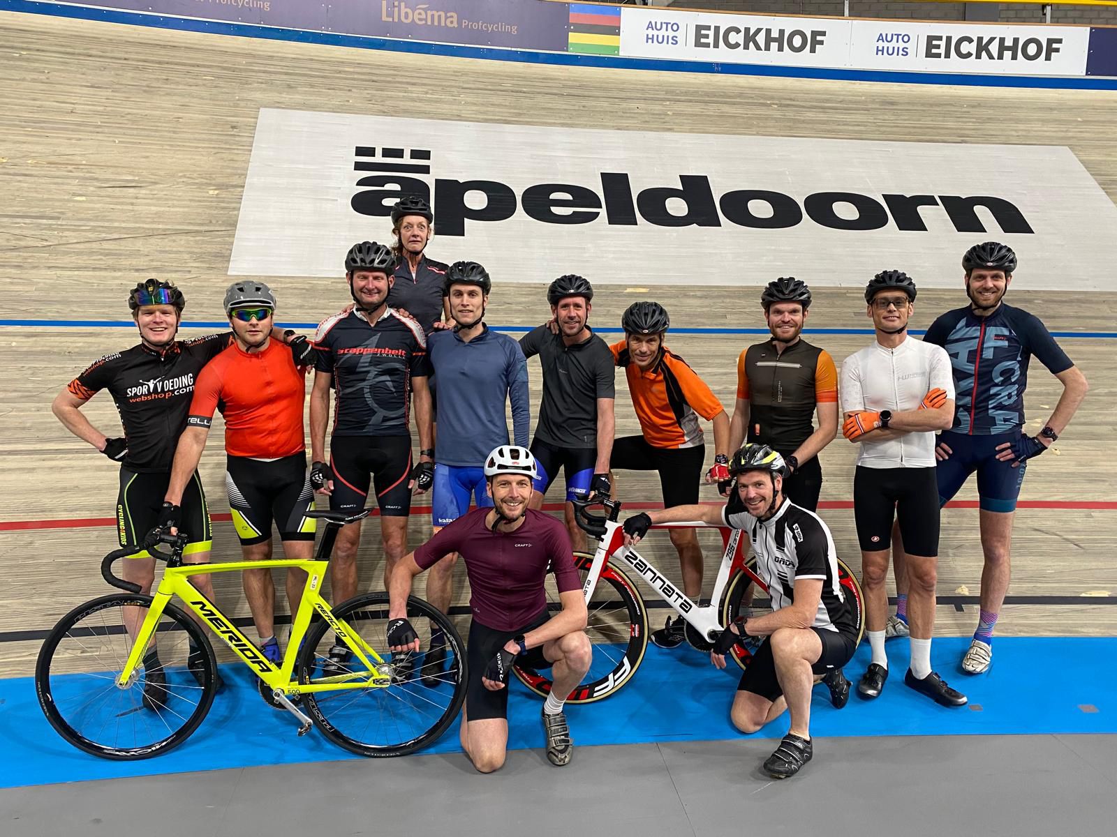 Baanwielrennen, KWF Run en de Cross in Raalte