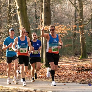 Grote afvaardiging naar Zwolse Bos Loop, KipRiemens soeverein in Holten