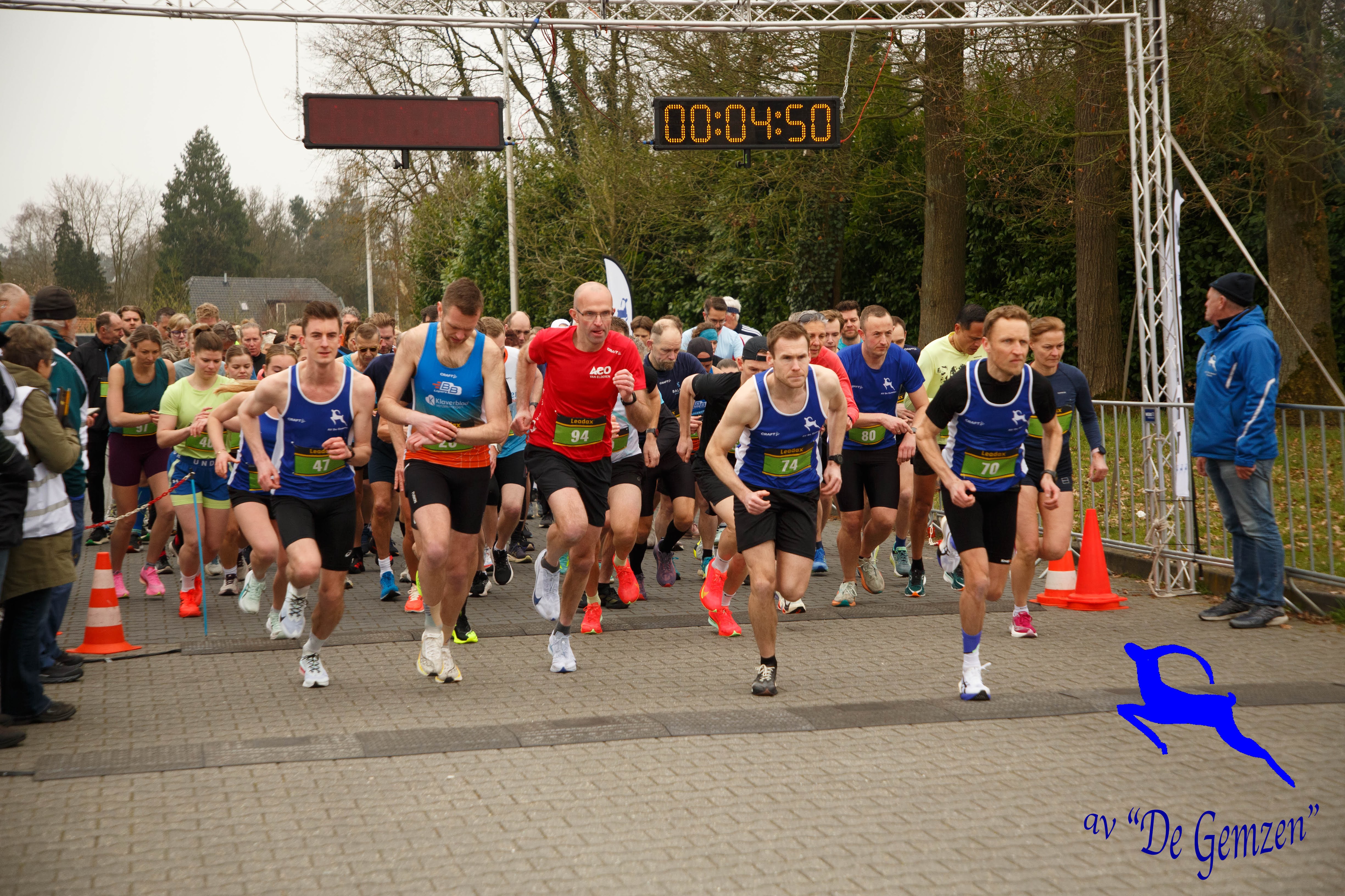 Tussen de marathons in...