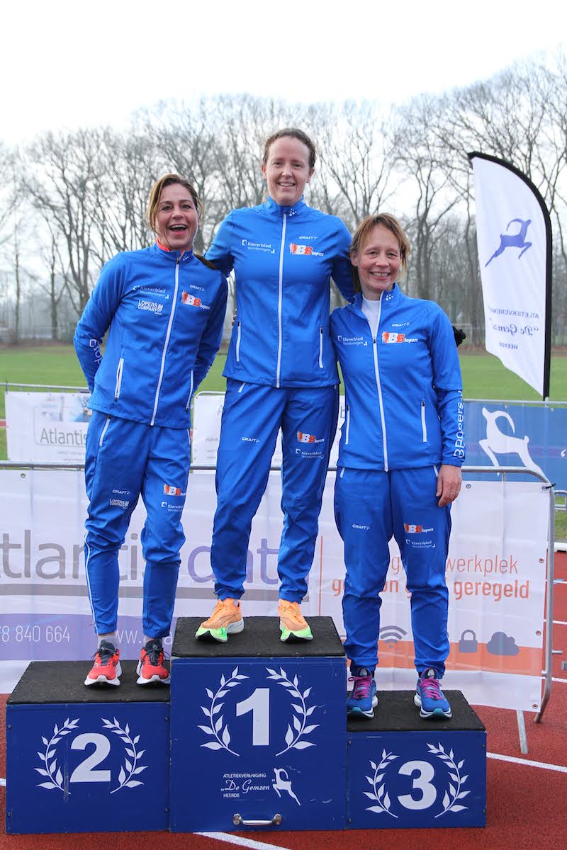 Mooie start van het jaar bij de Zwolse Bosloop