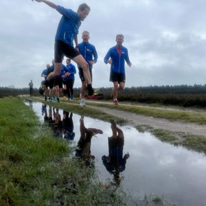 Lekker Crossen door de bossen en een Hardloopfeest op Terschelling.